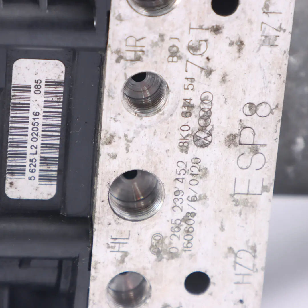 Audi A5 8T 2.0 TDI ABS Pumpensteuerungs Modul Hydraulik Einheit - SKU 8K0614517HB - Teilenummer 8K0614517HB