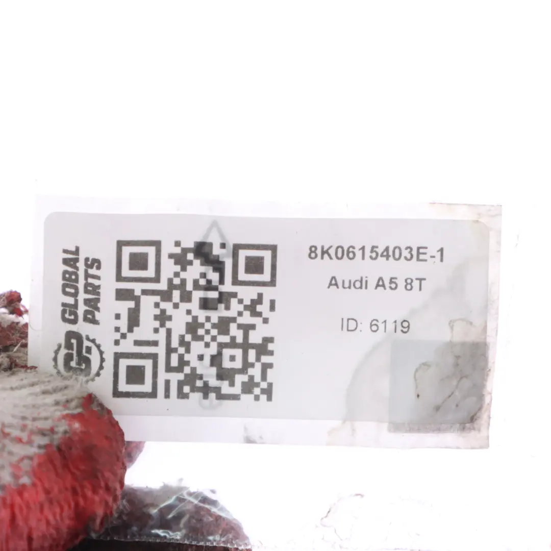 Audi A5 8T Pinza freno posteriore sinistra Unità freno ruota Rosso - SKU 8K0615403E - Numero di parte 8K0615403E