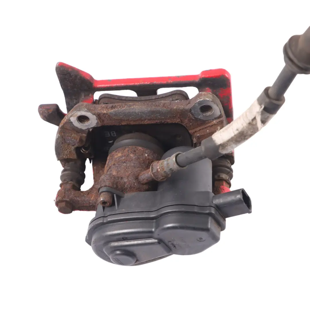 Audi A5 8T Brake Caliper Rear Left N/S Wheel Brake Unit Red - SKU 8K0615403E - Part number 8K0615403E