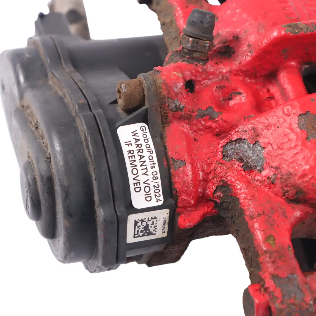 Audi A5 8T Brake Caliper Rear Left N/S Wheel Brake Unit Red - SKU 8K0615403E - Part number 8K0615403E