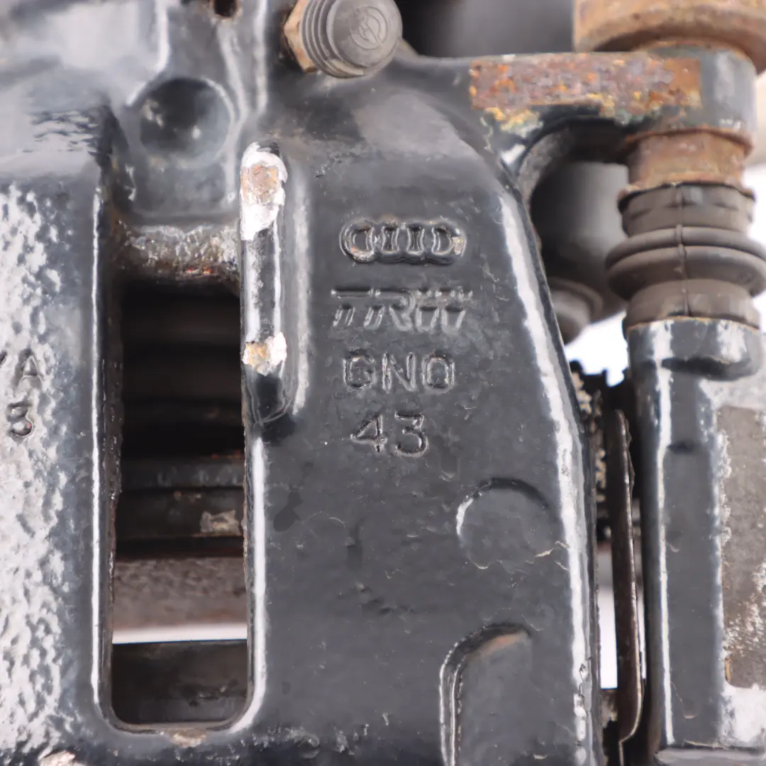 Audi A5 8T Alloggiamento freno elettrica posteriore destra 330x22mm - SKU 8K0615404A - Numero di parte 8K0615404A