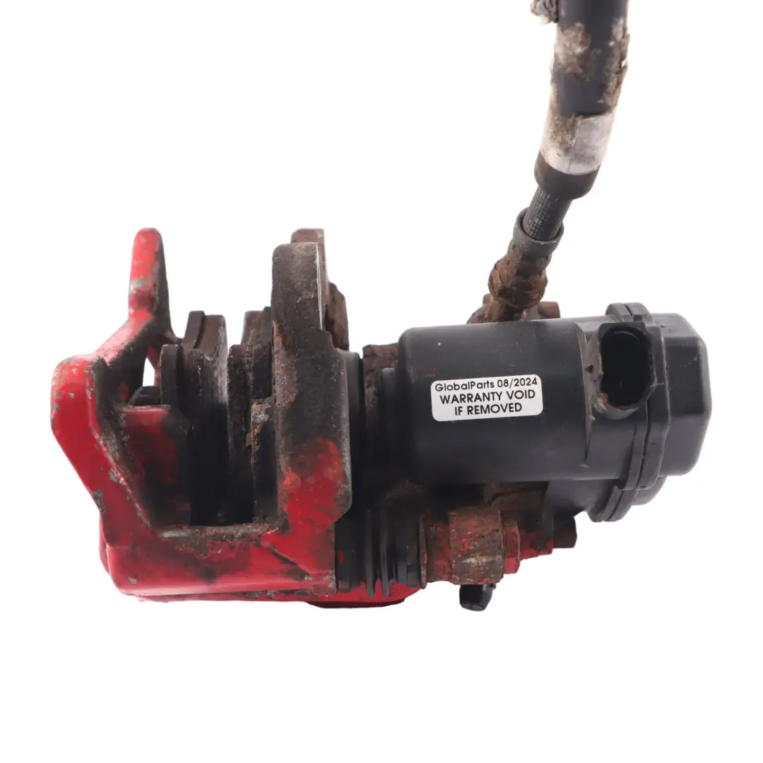 Audi A5 8T Brake Caliper Rear Right O/S Wheel Brake Unit Red - SKU 8K0615404E - Part number 8K0615404E