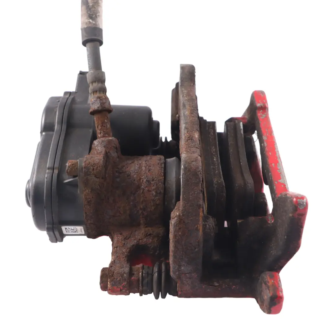 Audi A5 8T Brake Caliper Rear Right O/S Wheel Brake Unit Red - SKU 8K0615404E - Part number 8K0615404E