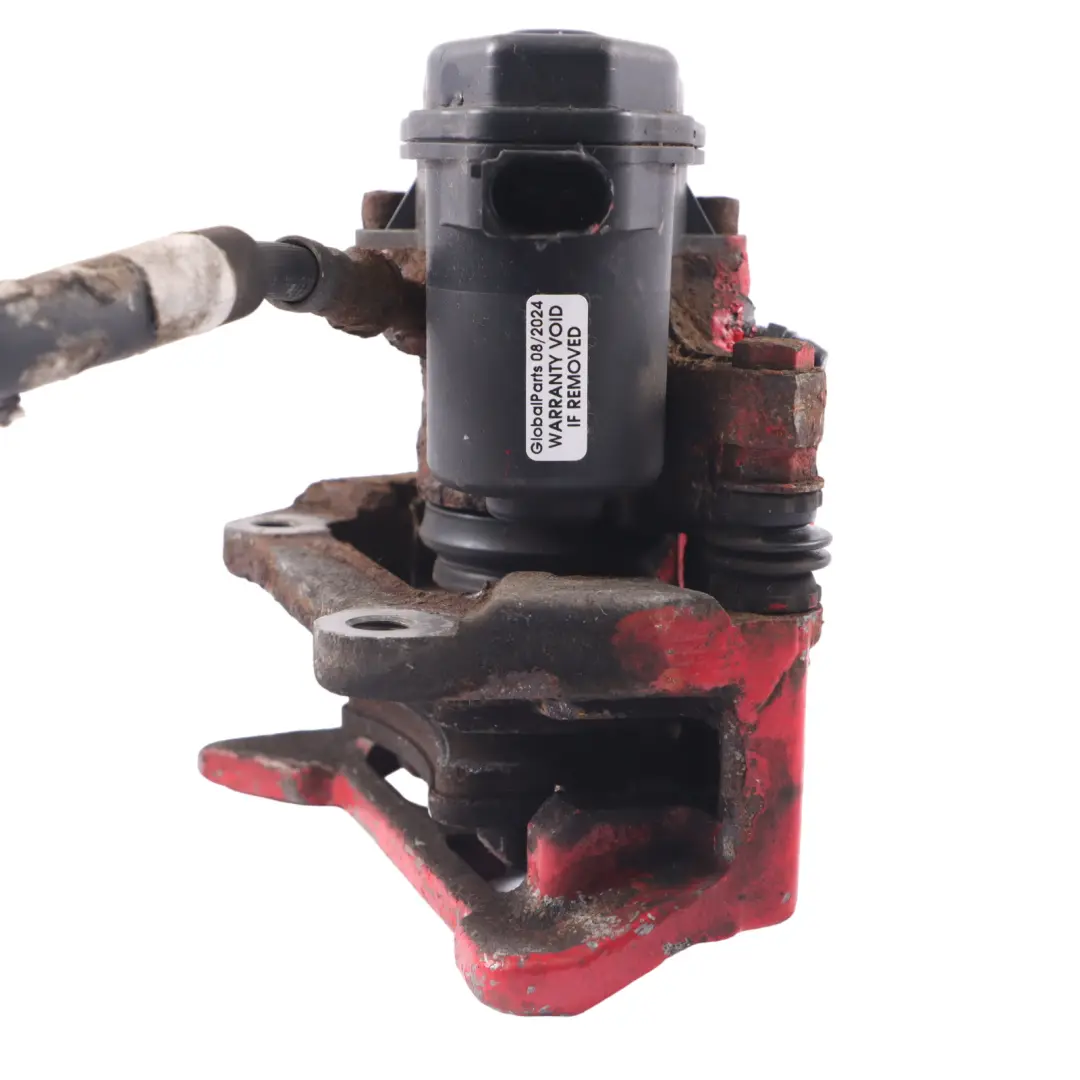 Audi A5 8T Brake Caliper Rear Right O/S Wheel Brake Unit Red - SKU 8K0615404E - Part number 8K0615404E