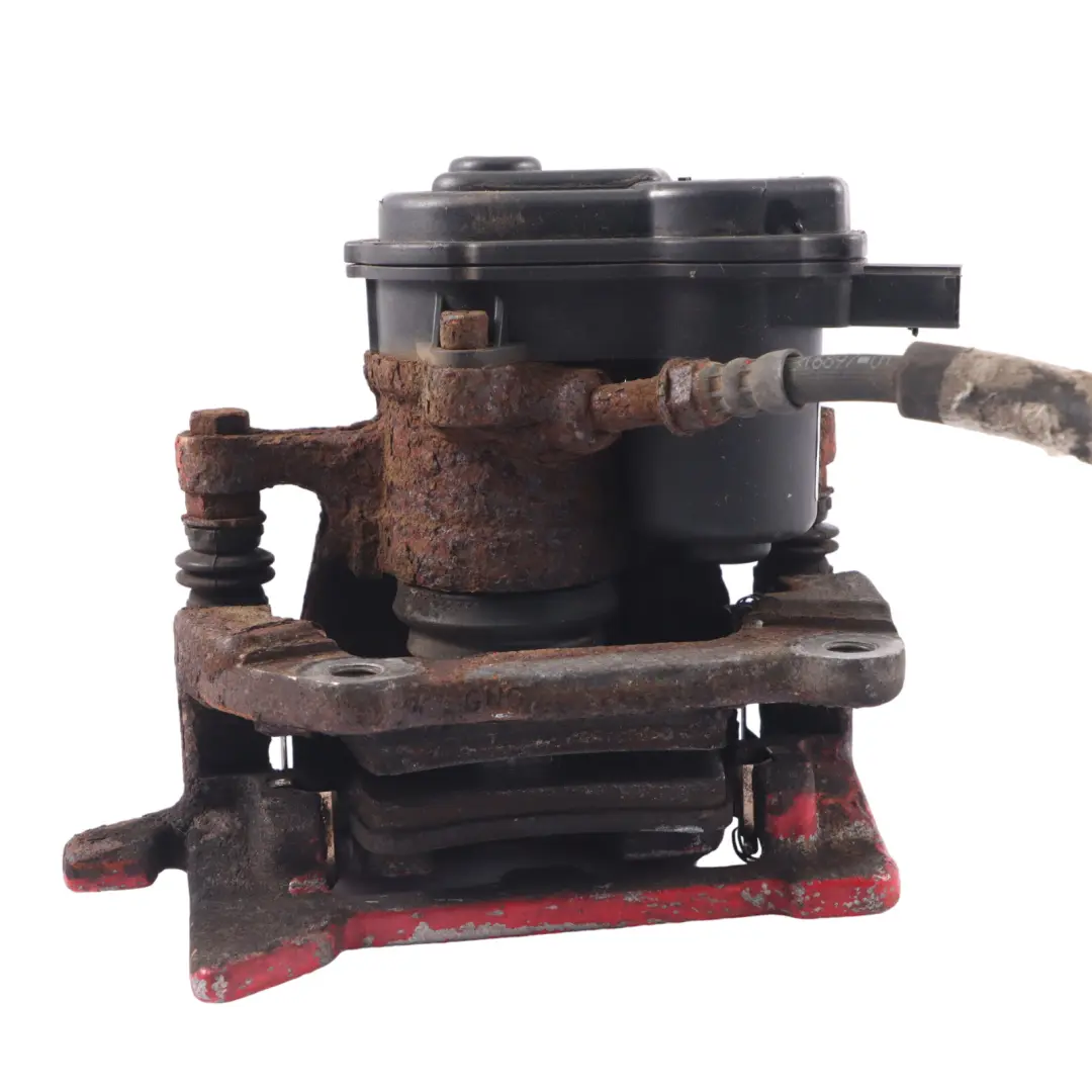 Audi A5 8T Brake Caliper Rear Right O/S Wheel Brake Unit Red - SKU 8K0615404E - Part number 8K0615404E