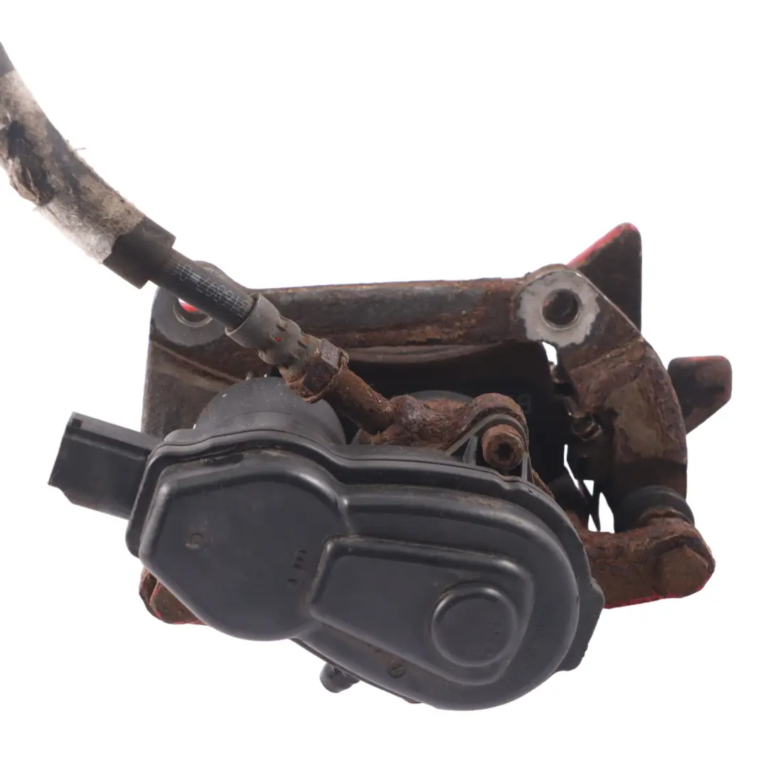 Audi A5 8T Brake Caliper Rear Right O/S Wheel Brake Unit Red - SKU 8K0615404E - Part number 8K0615404E