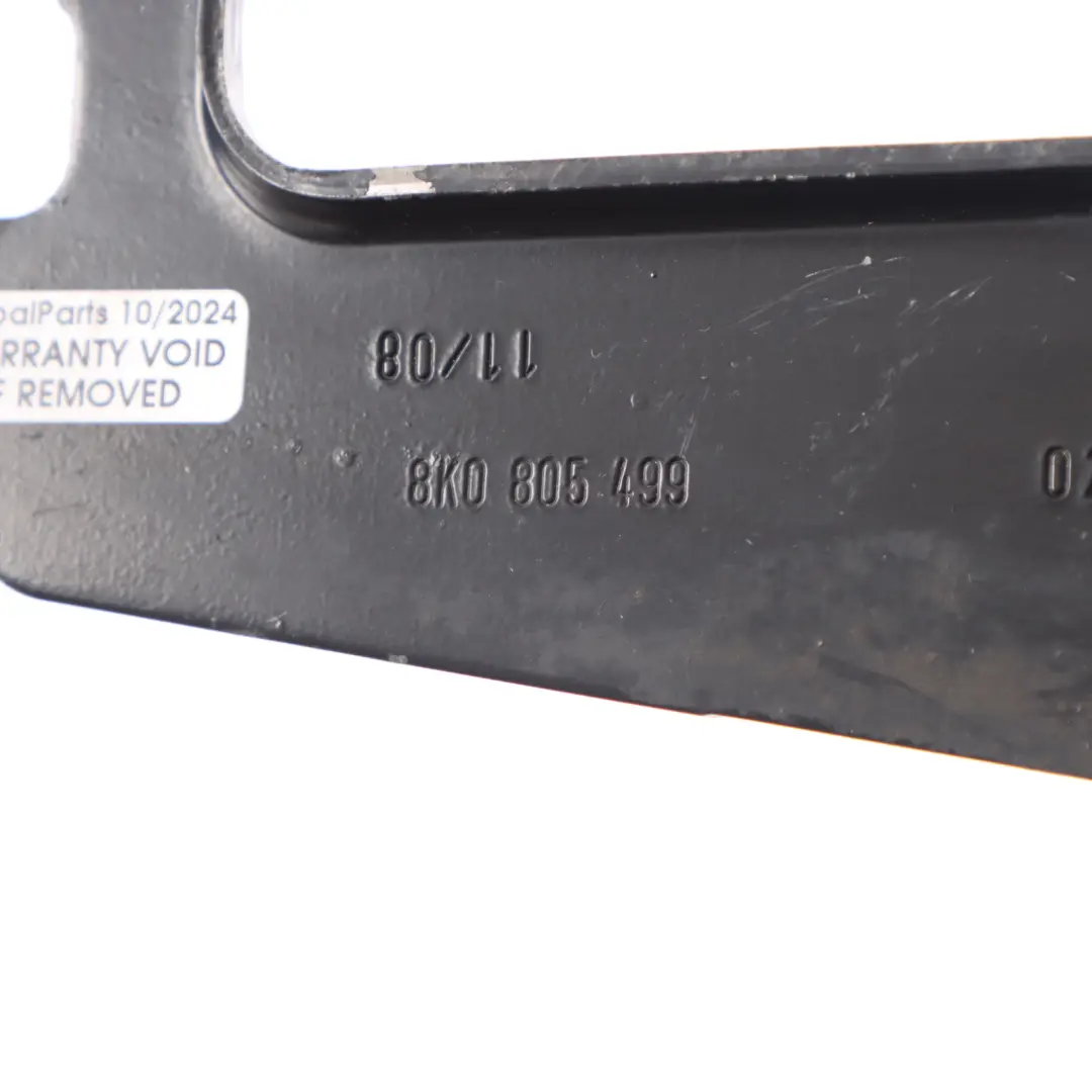 Moldura seguridad parachoques delantero izquierdo para Audi A4 B8 A5 8T con número de pieza 8K0805499 Audi A4 B8 A5 8T Moldura seguridad parachoques delantero izquierdo - SKU 8K0805499 - Número de pieza 8K0805499