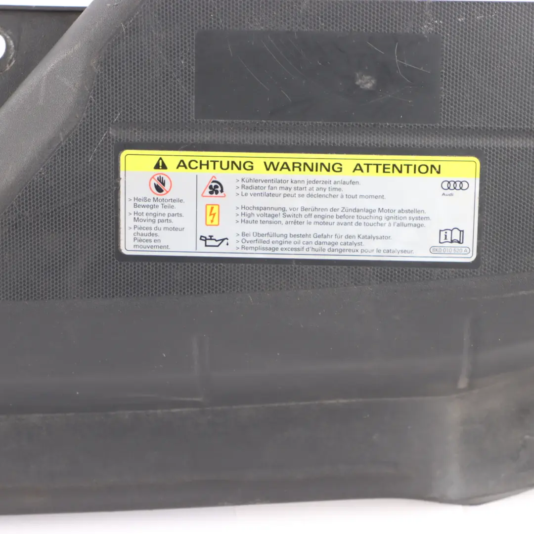 Front Slam Panel Cowling Radiator Support Mount Bracket to Audi RS4 B8 with Part number 8K0807081C Audi RS4 B8 Front Slam Panel Cowling Radiator Support Mount Bracket - SKU 8K0807081C - Part number 8K0807081C
