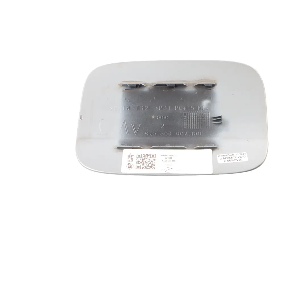 Audi A4 B8 Fuel Filler Flap Tank Cap Cover Quartz Grey - LY7G 8K0809907 - SKU 8K0809907-QGR - Part number 8K0809907-QGR
