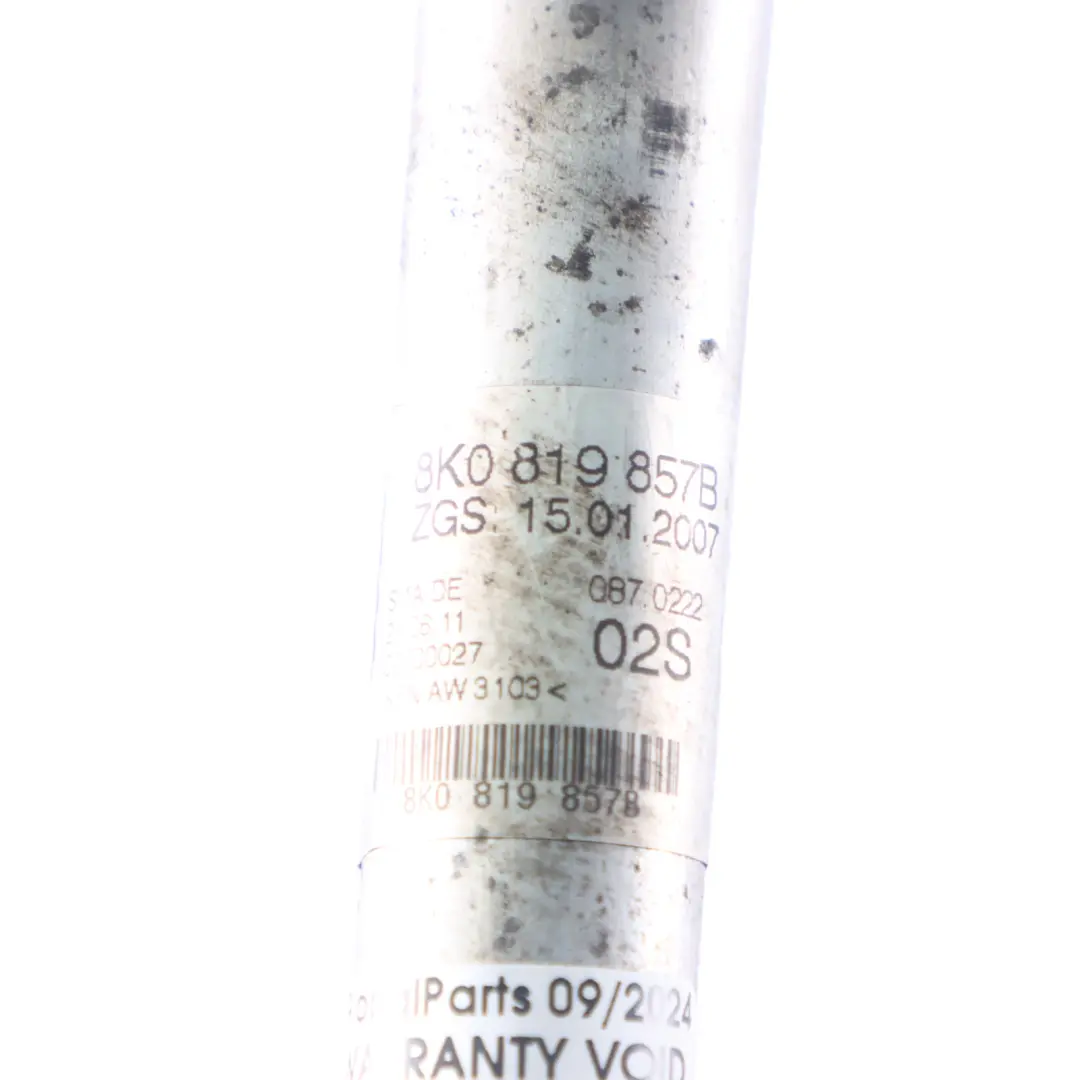 Audi A5 8T acqua tubo linea motore raffreddamento unità flessibile - SKU 8K0819857B - Numero di parte 8K0819857B