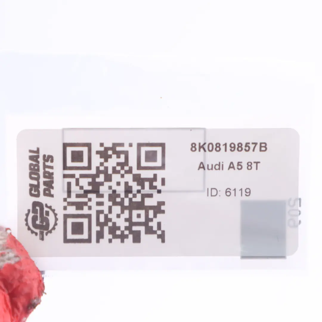 Tuyau d'eau d'alimentation l'unité refroidissement moteur pour Audi A5 8T à propos du numéro de pièce 8K0819857B Audi A5 8T Tuyau d'eau d'alimentation l'unité refroidissement moteur - SKU 8K0819857B - Numéro de pièce 8K0819857B