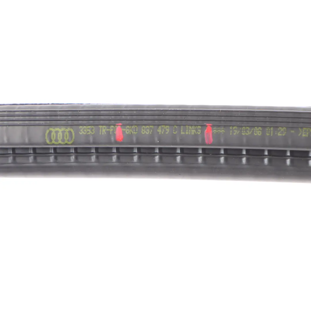 Joint d'ouverture porte avant caoutchouc gauche intérieur pour Audi A4 B8 à propos du numéro de pièce 8K0837479C Audi A4 B8 Joint d'ouverture porte avant caoutchouc gauche intérieur - SKU 8K0837479C - Numéro de pièce 8K0837479C