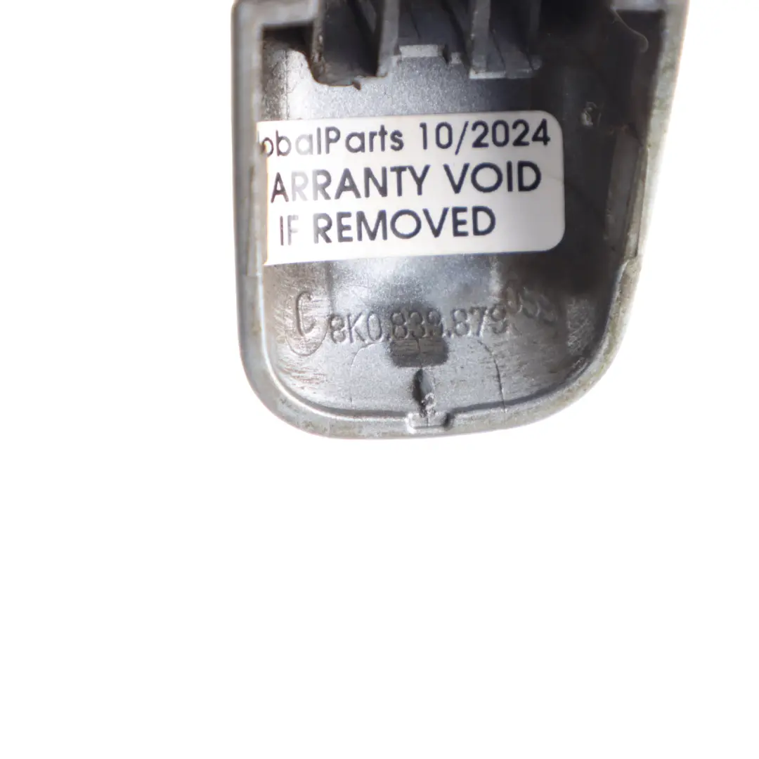 Handle End Cap Cover Front Rear Passenger Side Grey - LY7G to Audi A4 B8 with Part number 8K0839879 Audi A4 B8 Handle End Cap Cover Front Rear Passenger Side Grey - LY7G - SKU 8K0839879-QGR - Part number 8K0839879