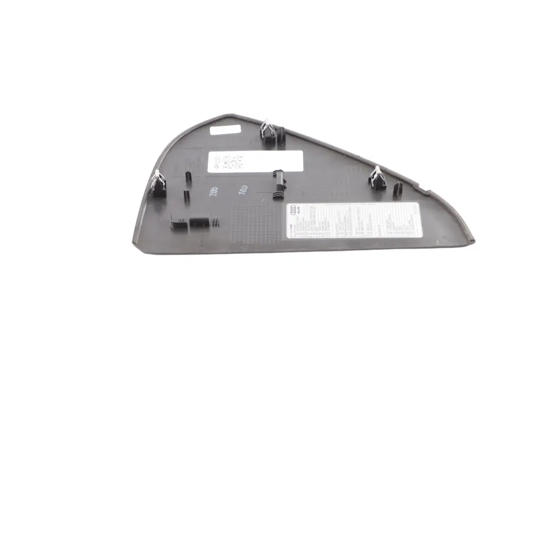 Audi A4 B8 Armaturenbrett Abdeckung Rechts Endkappe Schwarz - SKU 8K0857086 - Teilenummer 8K0857086