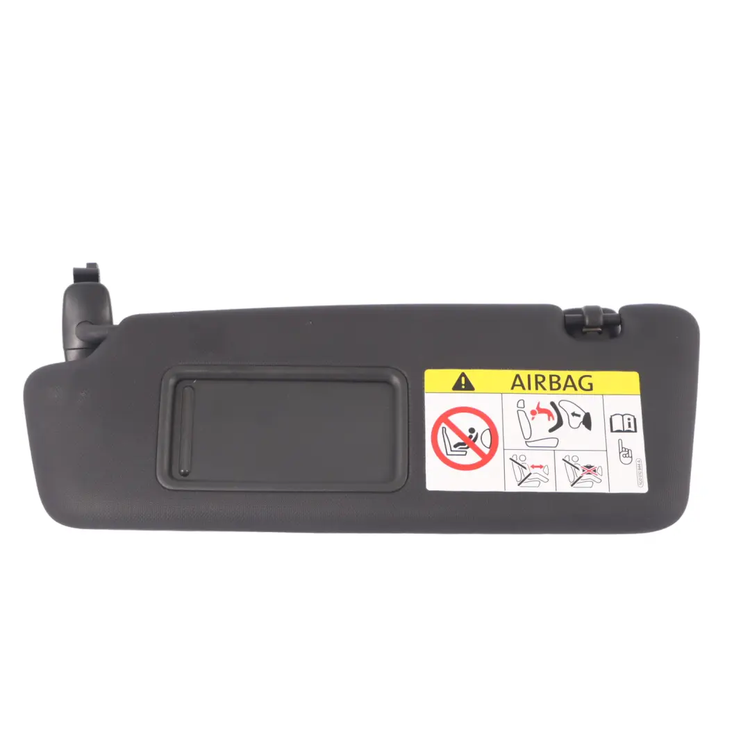 Audi A5 8T Links Sonnenblenden Spiegel Panel Schwarz - SKU 8K0857551P-1 - Teilenummer 8K0857551P
