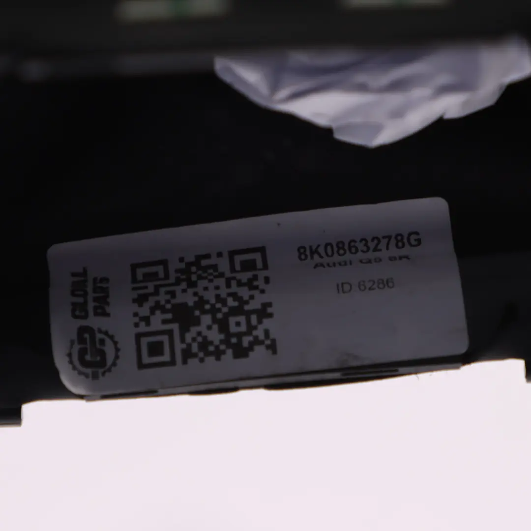 Pomo de la palanca de cambios de 6 velocidades de cuero para Audi A5 8R con número de pieza 8K0863278G Audi A5 8R Pomo de la palanca de cambios de 6 velocidades de cuero - SKU 8K0863278G - Número de pieza 8K0863278G