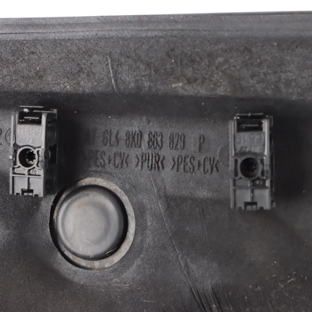 Water Box Sound Acoustic Absorber Plate Trim Cover Panel to Audi RS4 B8 with Part number 8K0863829P Audi RS4 B8 Water Box Sound Acoustic Absorber Plate Trim Cover Panel - SKU 8K0863829P - Part number 8K0863829P