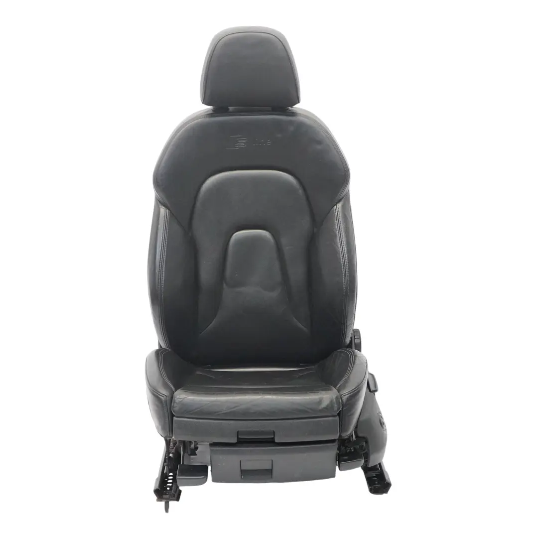 Audi A4 B8 S-line Sedile Anteriore Sinistro Pelle Nera - SKU 8K0881805BH-2 - Numero di parte 8K0881805BH-2