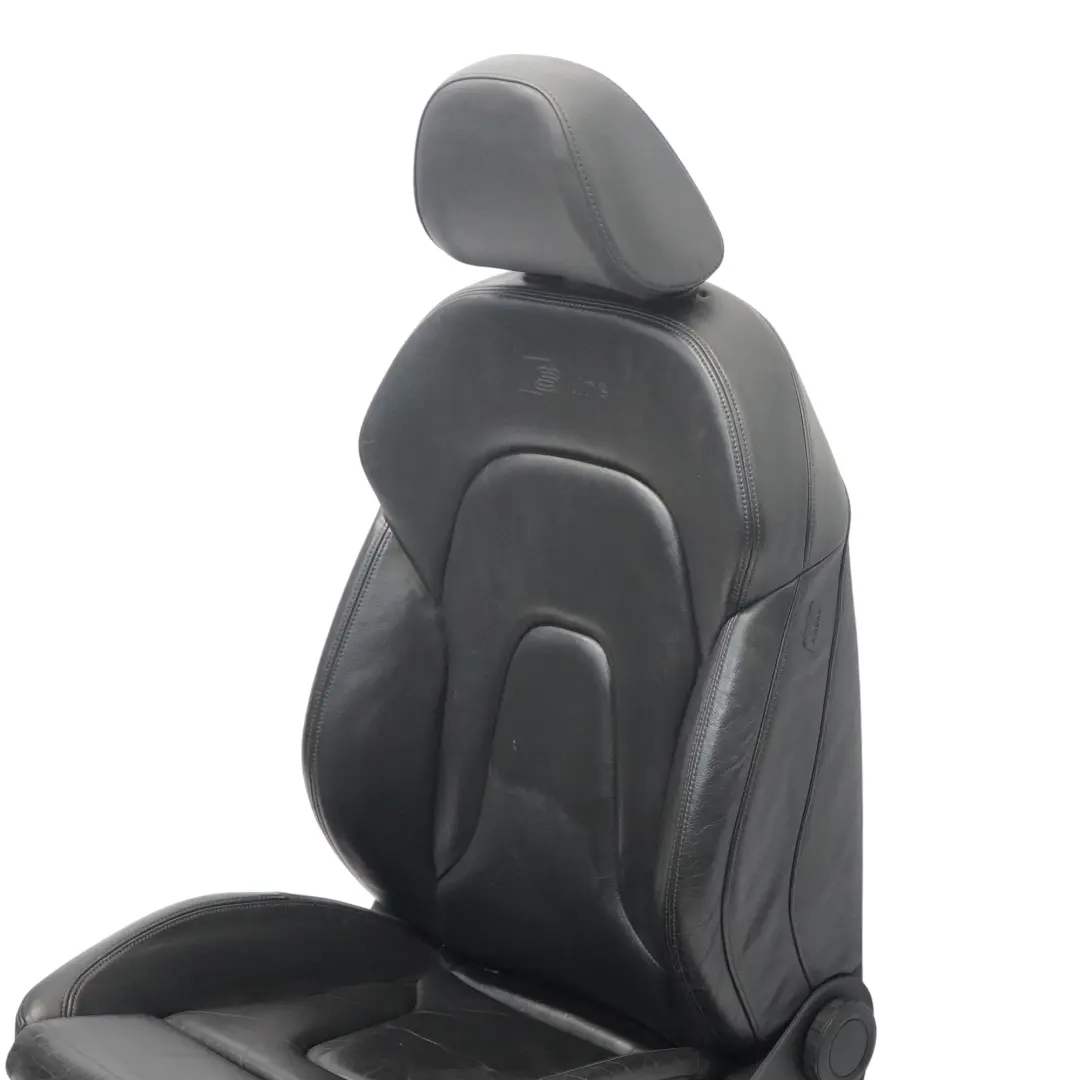 Audi A4 B8 S-line Sedile Anteriore Sinistro Pelle Nera - SKU 8K0881805BH-2 - Numero di parte 8K0881805BH-2