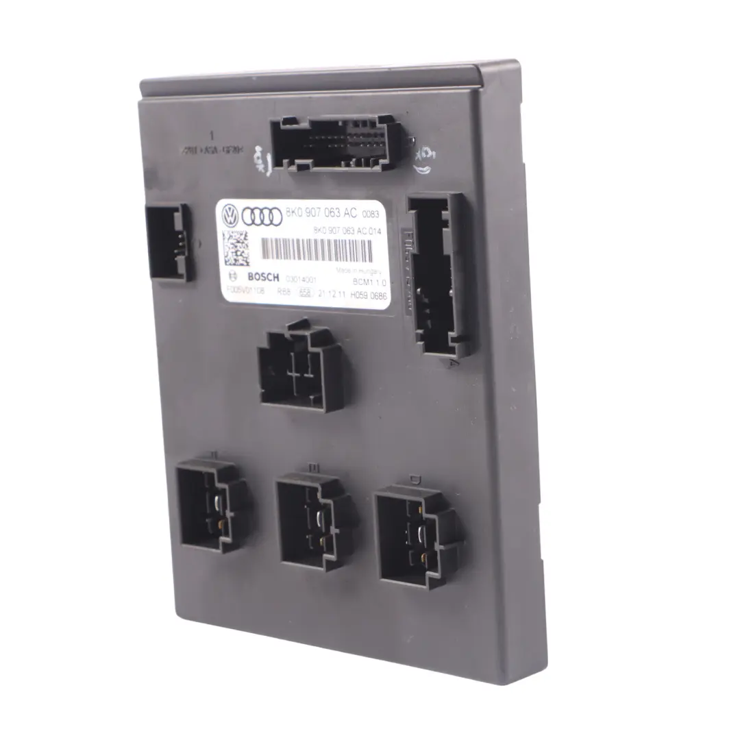 Onboard Komfort Versorgung Steuergerät ECU für Audi A5 8T mit Teilenummer 8K0907063AC Audi A5 8T Onboard Komfort Versorgung Steuergerät ECU - SKU 8K0907063AC - Teilenummer 8K0907063AC