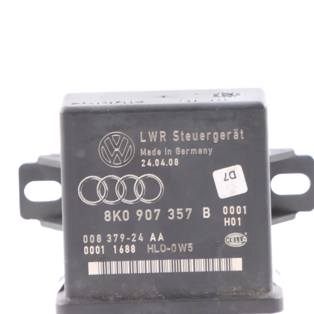 Audi A4 B8 Headlight Range Module Control Unit ECU - SKU 8K0907357B - Part number 8K0907357B