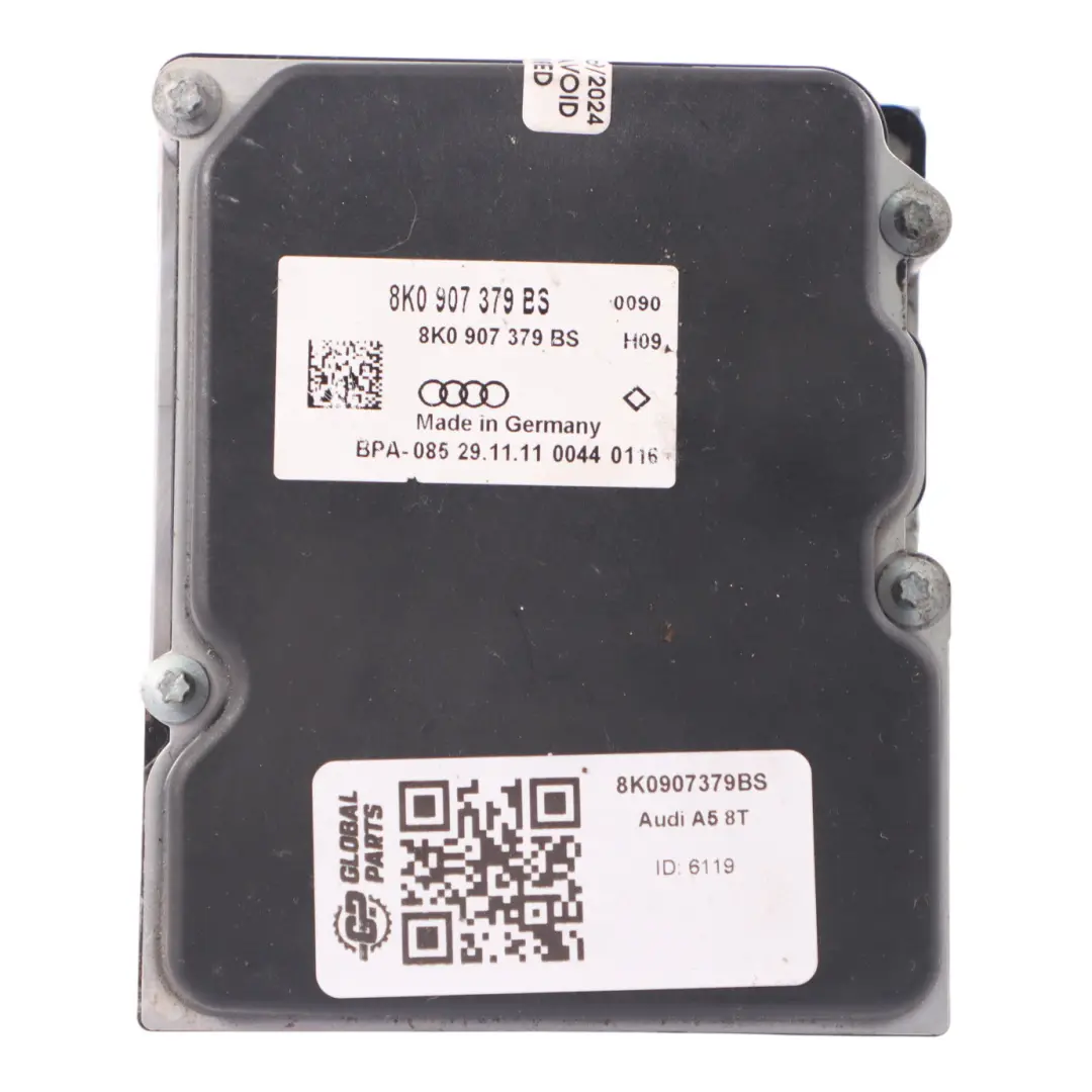 Audi A5 8T ABS Hydraulische Bremspumpe Einheit Bremsmodul - SKU 8K0907379BS - Teilenummer 8K0907379BS