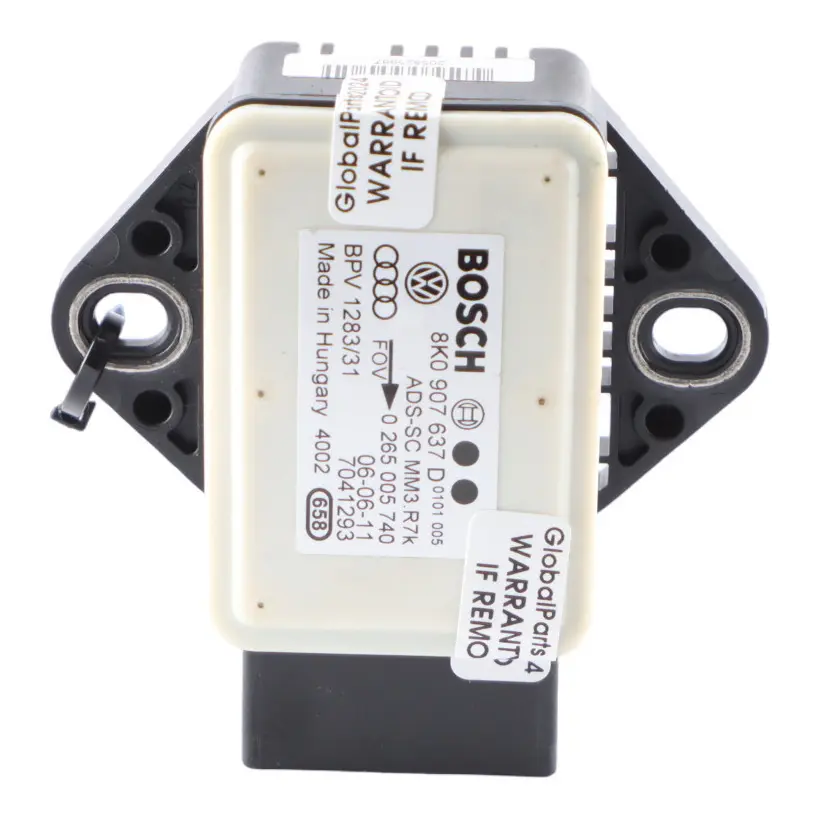 ESP Capteur de lacet Rotation Rate Unit Module pour Audi A4 B8 A5 8T à propos du numéro de pièce 8K0907637D Audi A4 B8 A5 8T ESP Capteur de lacet Rotation Rate Unit Module - SKU 8K0907637D - Numéro de pièce 8K0907637D