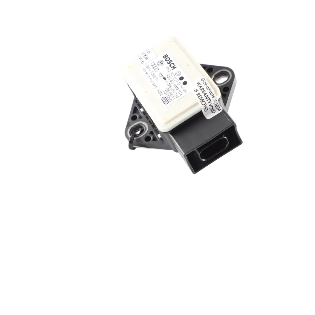 ESP Sensor de guiñada Rotation Rate Unit Module para Audi A4 B8 A5 8T con número de pieza 8K0907637D Audi A4 B8 A5 8T ESP Sensor de guiñada Rotation Rate Unit Module - SKU 8K0907637D - Número de pieza 8K0907637D