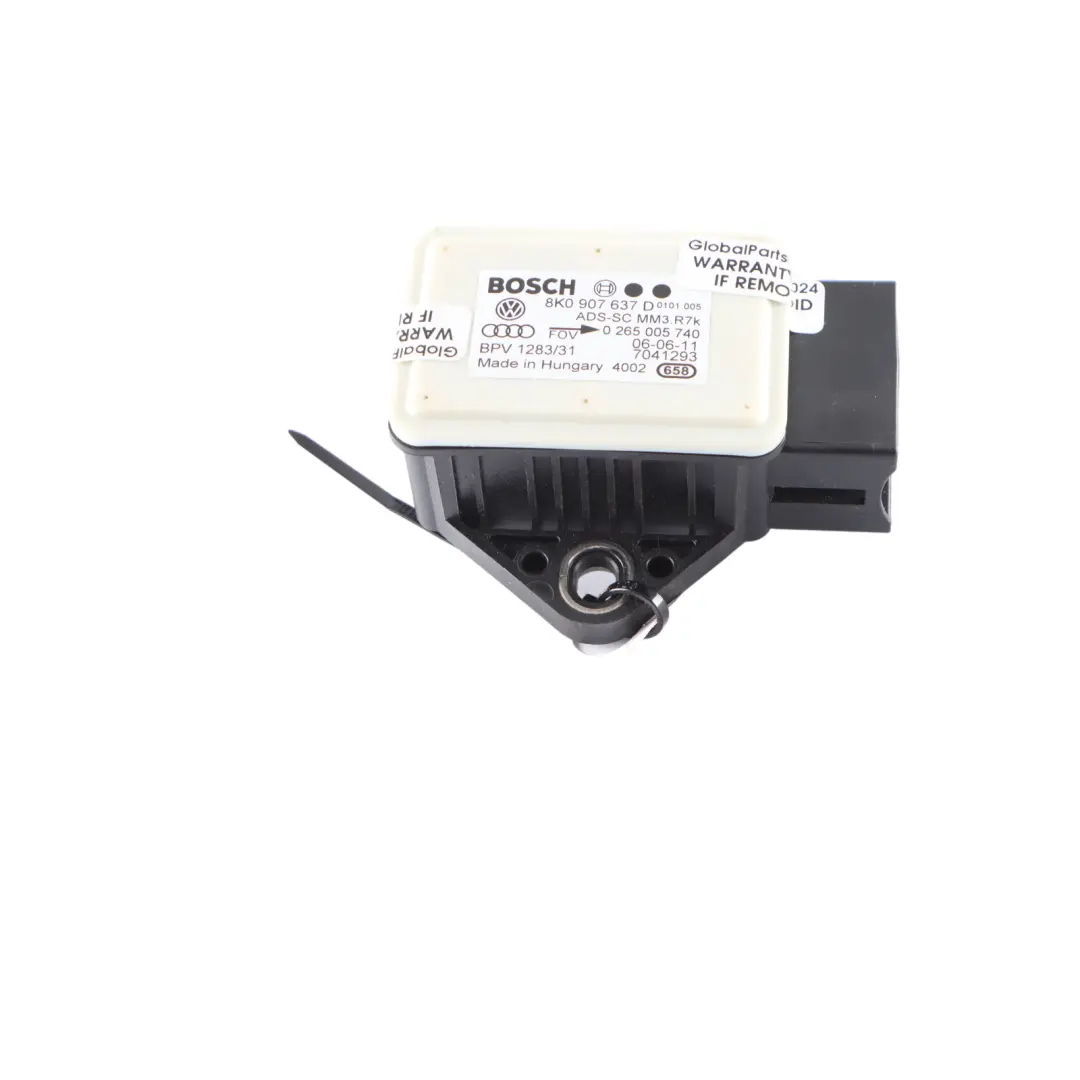ESP Gier-Sensor Drehrateneinheit Modul für Audi A4 B8 A5 8T mit Teilenummer 8K0907637D Audi A4 B8 A5 8T ESP Gier-Sensor Drehrateneinheit Modul - SKU 8K0907637D - Teilenummer 8K0907637D