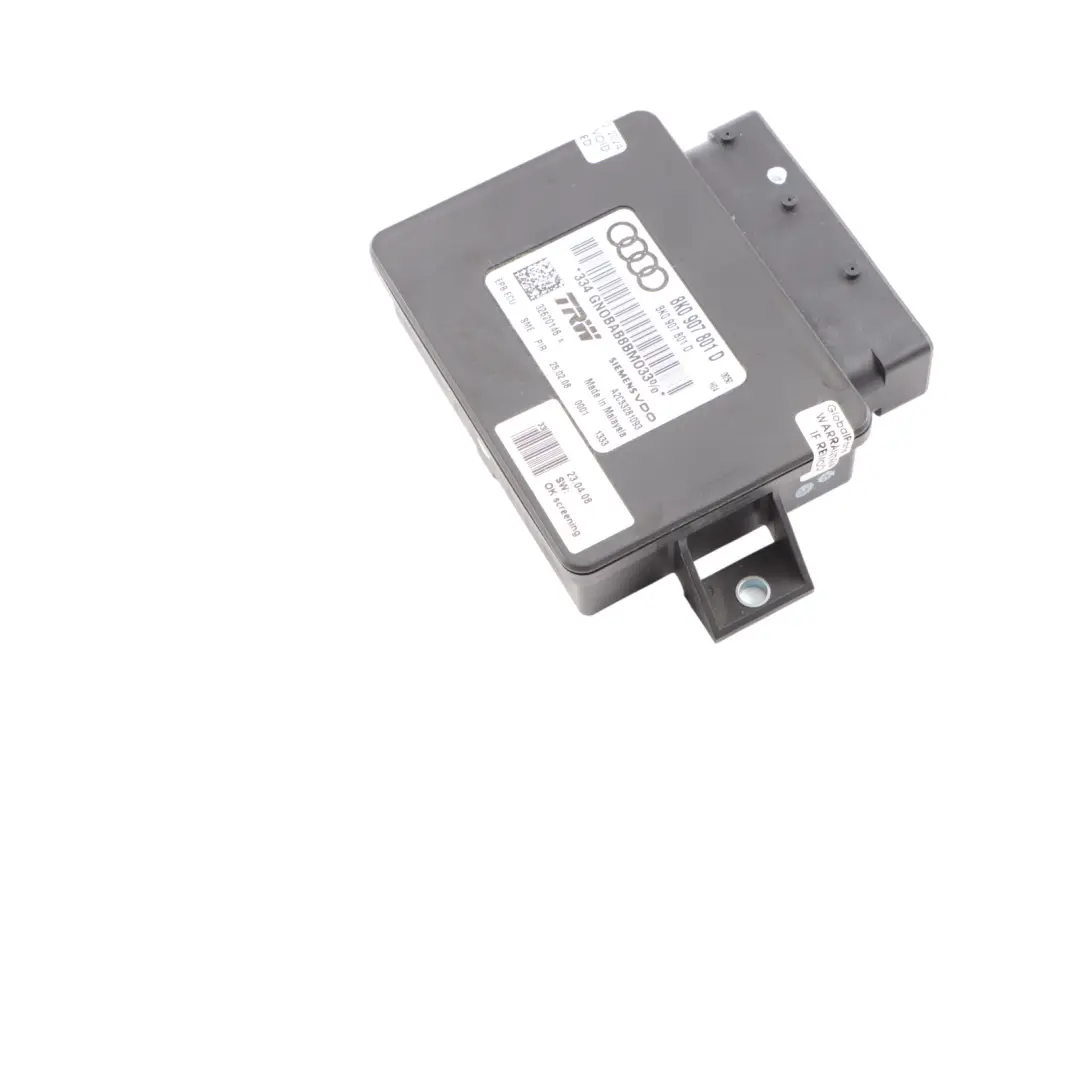 Audi A4 B8 Module Commande Frein Pour Frein Stationnement Référence - SKU 8K0907801D - Numéro de pièce 8K0907801D