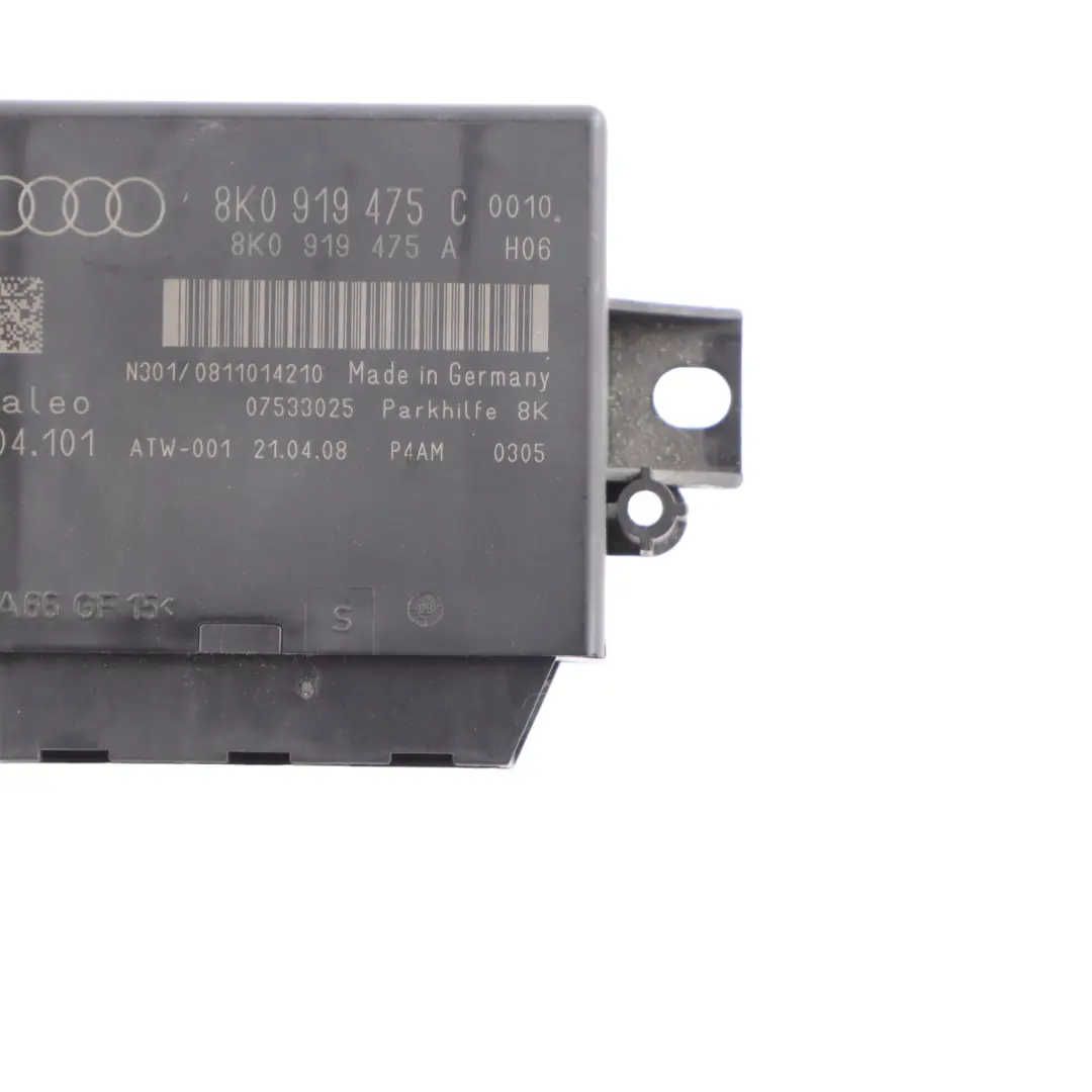 Audi A4 B8 A5 8T Parktronic Einparksensor Modul Einheit ECU - SKU 8K0919475C - Teilenummer 8K0919475C