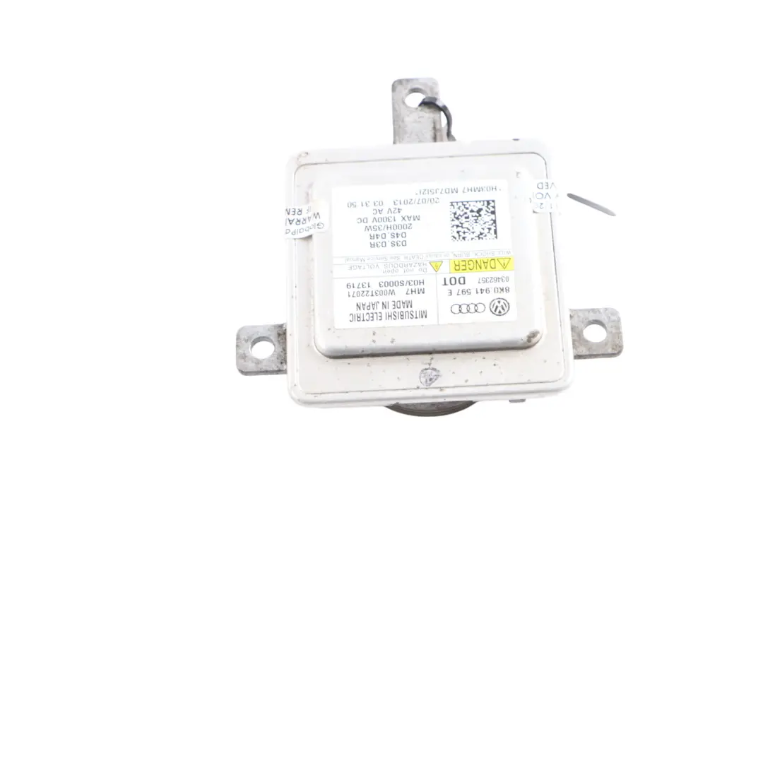 Headlight Ballast Control Unit Module to Audi A1 A3 A4 A5 A6 Xenon with Part number 8K0951597E Audi A1 A3 A4 A5 A6 Xenon Headlight Ballast Control Unit Module - SKU 8K0951597E - Part number 8K0951597E