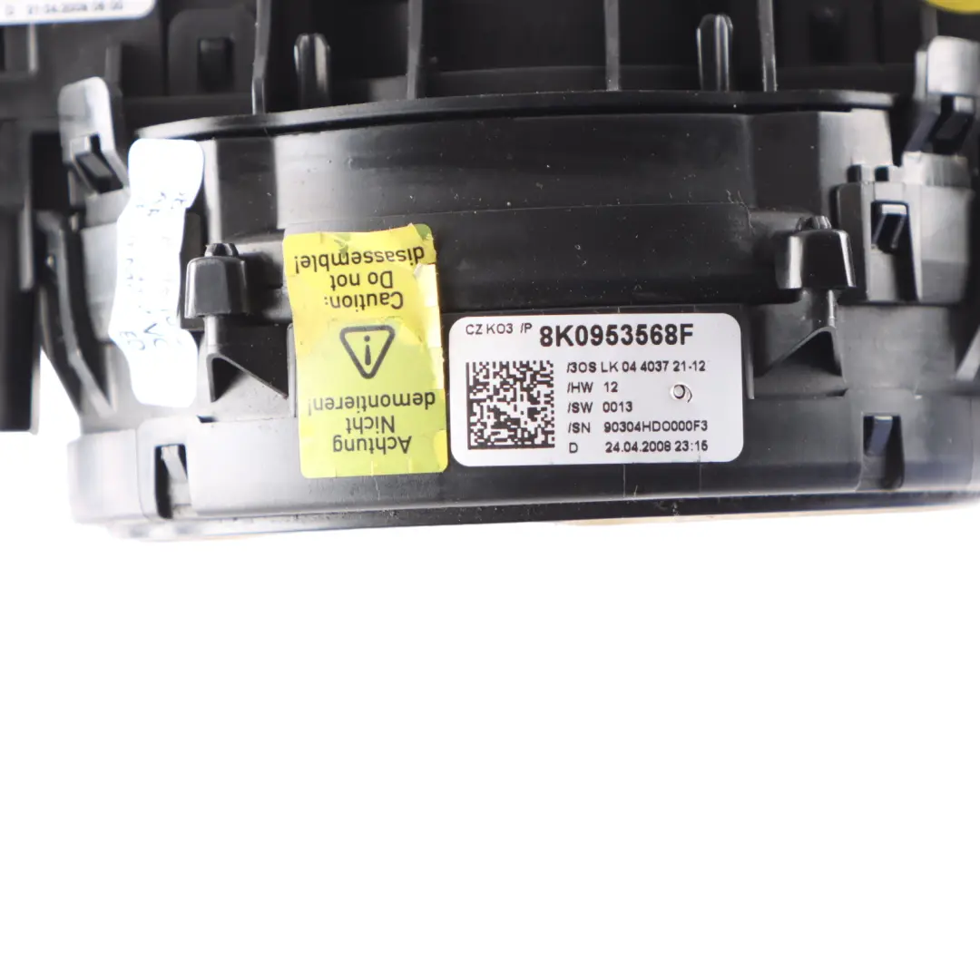 Audi A4 B8 Steering Wheel Wiper Cruise Control Switch Stalk Squib - SKU 8K0953502D - Part number 8K0953502D