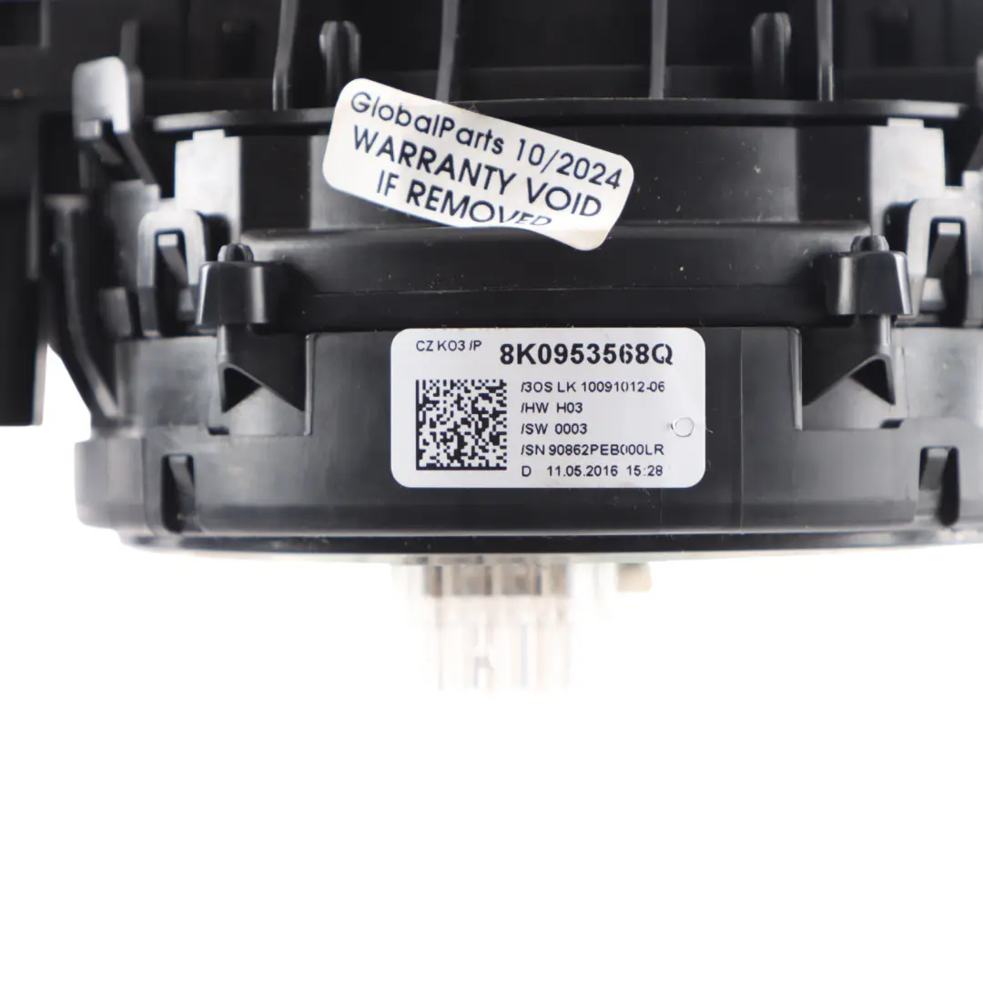 Unità Di Controllo Del Volante Con Anello Di Contatto 8K0953568Q per Audi A5 8T con numero di parte 8K0953568Q-1 Audi A5 8T Unità Di Controllo Del Volante Con Anello Di Contatto 8K0953568Q - SKU 8K0953568Q-1 - Numero di parte 8K0953568Q-1