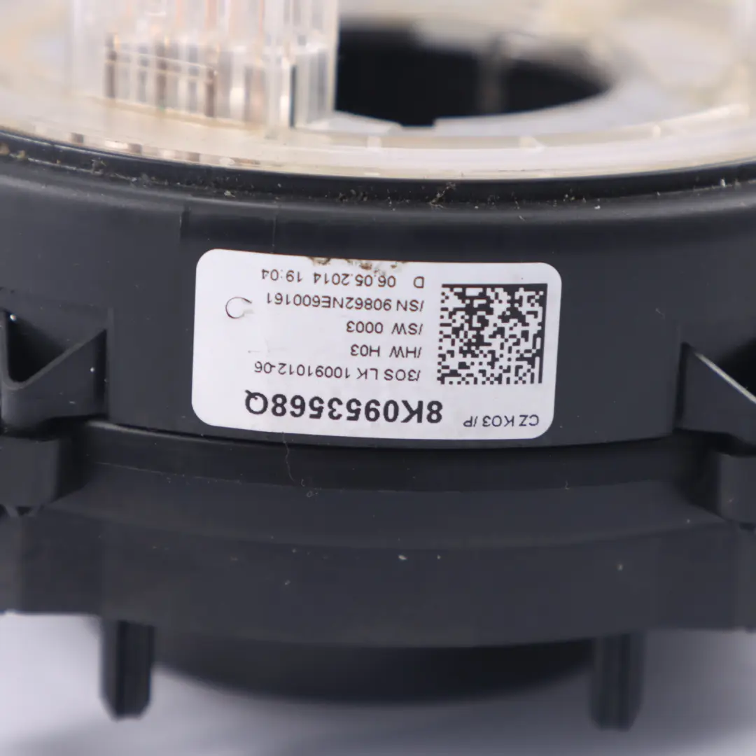 CNHA Steering Wheel Squib Slip Ring to Audi A5 8T 2.0 TDI with Part number 8K0953568Q Audi A5 8T 2.0 TDI CNHA Steering Wheel Squib Slip Ring - SKU 8K0953568Q - Part number 8K0953568Q