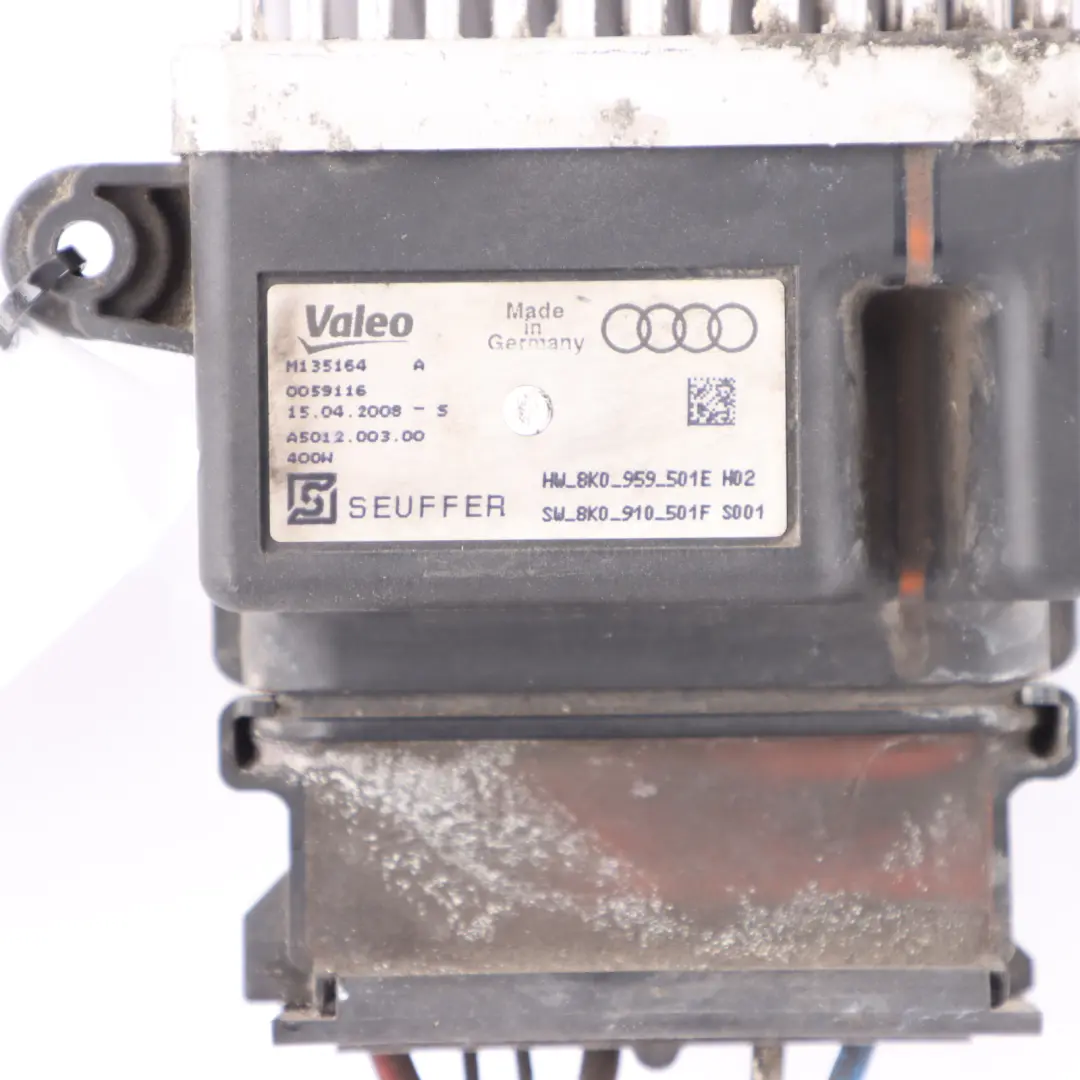 Audi A4 B8 Moduł Komputer Sterownik Wentylatora - SKU 8K0959501E - Numer Części 8K0959501E