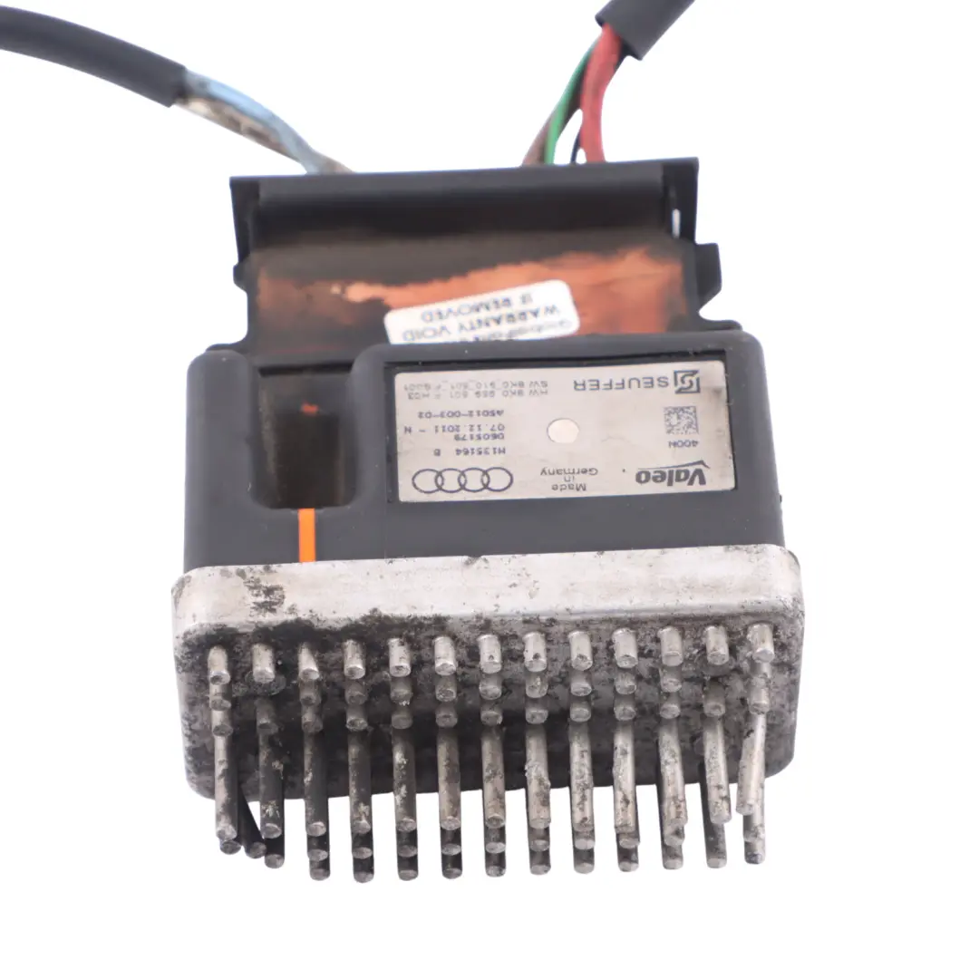 Audi A4 B8 Radiator Fan Relay Radiator Electrical Module Control Unit - SKU 8K0959501F - Part number 8K0959501F