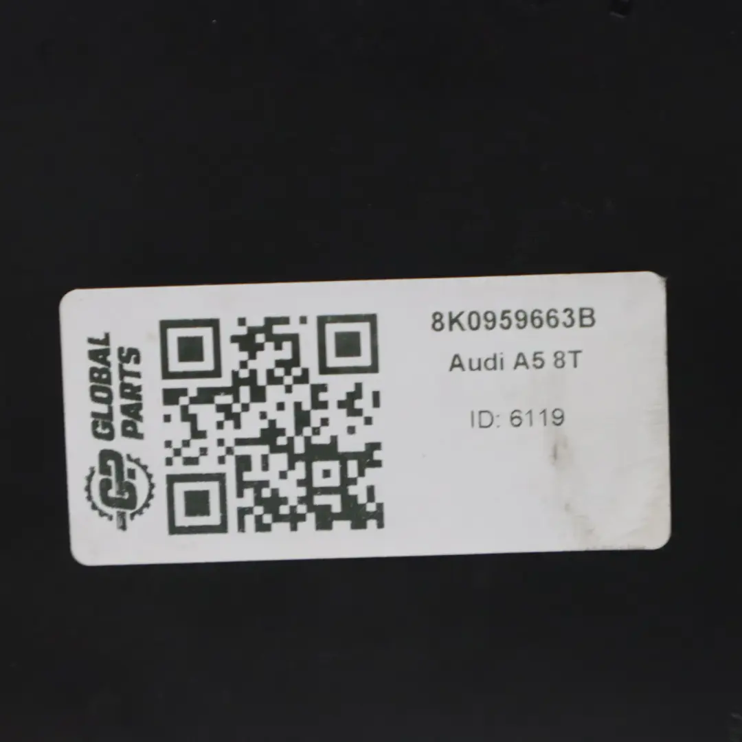Convertisseur tension module contrôle stabilisateur ECU pour Audi A5 8T à propos du numéro de pièce 8K0959663B Audi A5 8T Convertisseur tension module contrôle stabilisateur ECU - SKU 8K0959663B - Numéro de pièce 8K0959663B