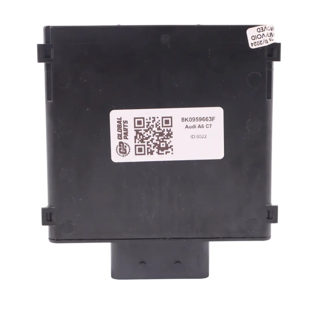 Moduł Sterownik Stabilizator Napięcia ECU do Audi A6 C7 o numerze 8K0959663F Audi A6 C7 Moduł Sterownik Stabilizator Napięcia ECU - SKU 8K0959663F - Numer Części 8K0959663F