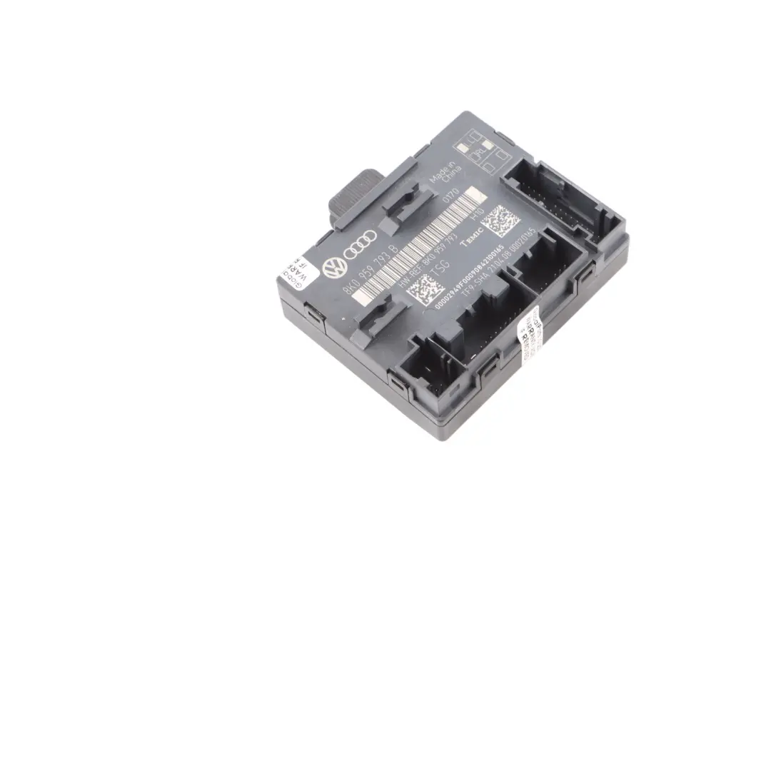Audi A4 B8 Door Module Control Unit ECU Front Driver's Side - SKU 8K0959793B - Part number 8K0959793B