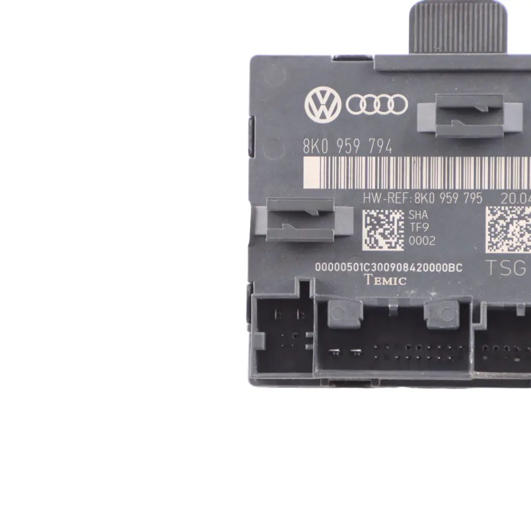 Door Module Rear Right O/S Control Unit Module ECU to Audi A4 B8 with Part number 8K0959794 Audi A4 B8 Door Module Rear Right O/S Control Unit Module ECU - SKU 8K0959794 - Part number 8K0959794