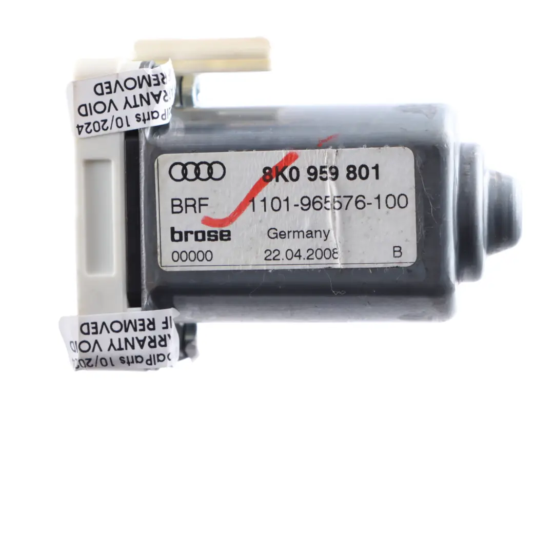 Door Window Lifter Motor Audi A4 B8 A5 8T Control Unit Front Left N/S to with Part number 8K0959801 Door Window Lifter Motor Audi A4 B8 A5 8T Control Unit Front Left N/S - SKU 8K0959801 - Part number 8K0959801