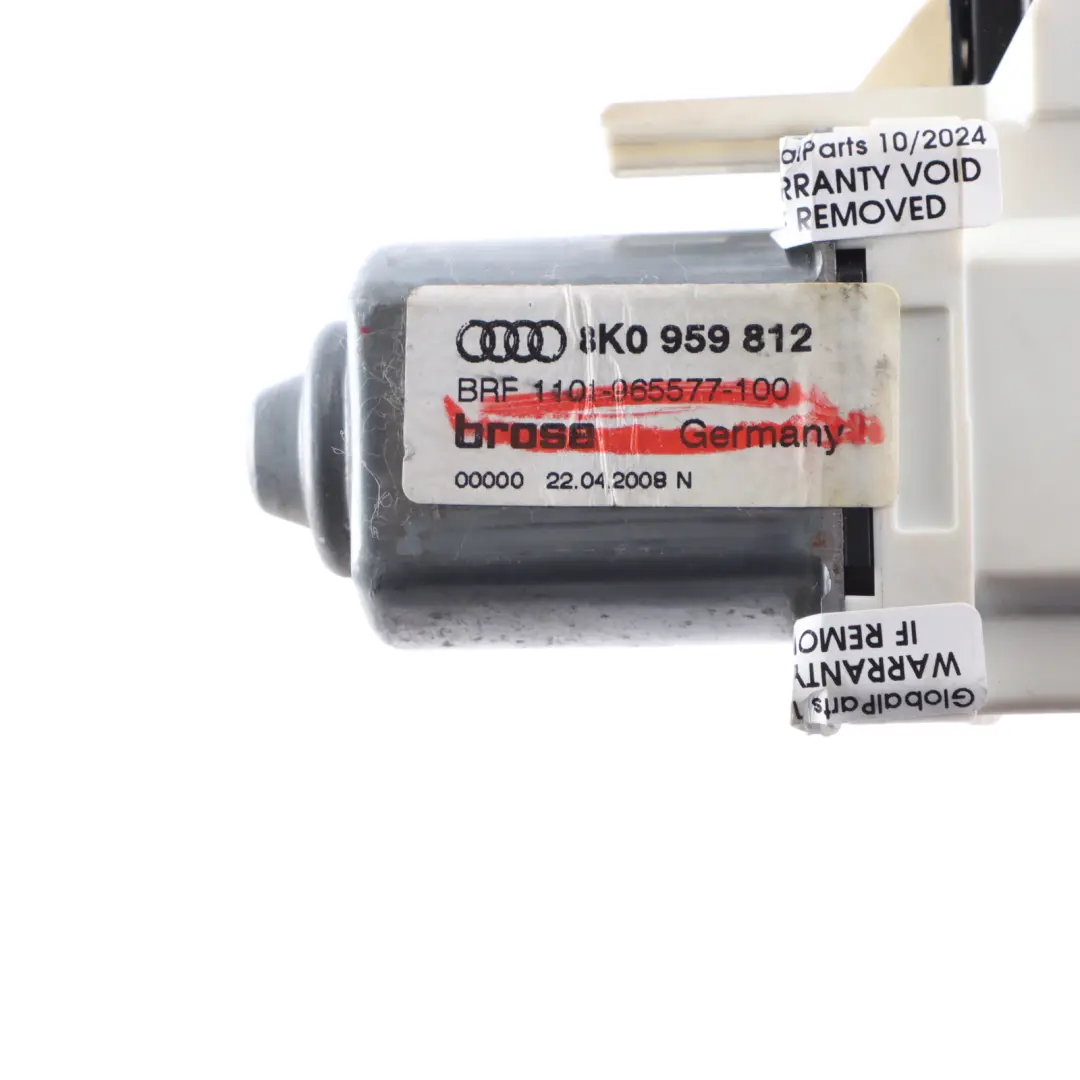 Audi A4 B8 Tür Fenster Heber Motor Steuergerät Hinten Rechts - SKU 8K0959812 - Teilenummer 8K0959812