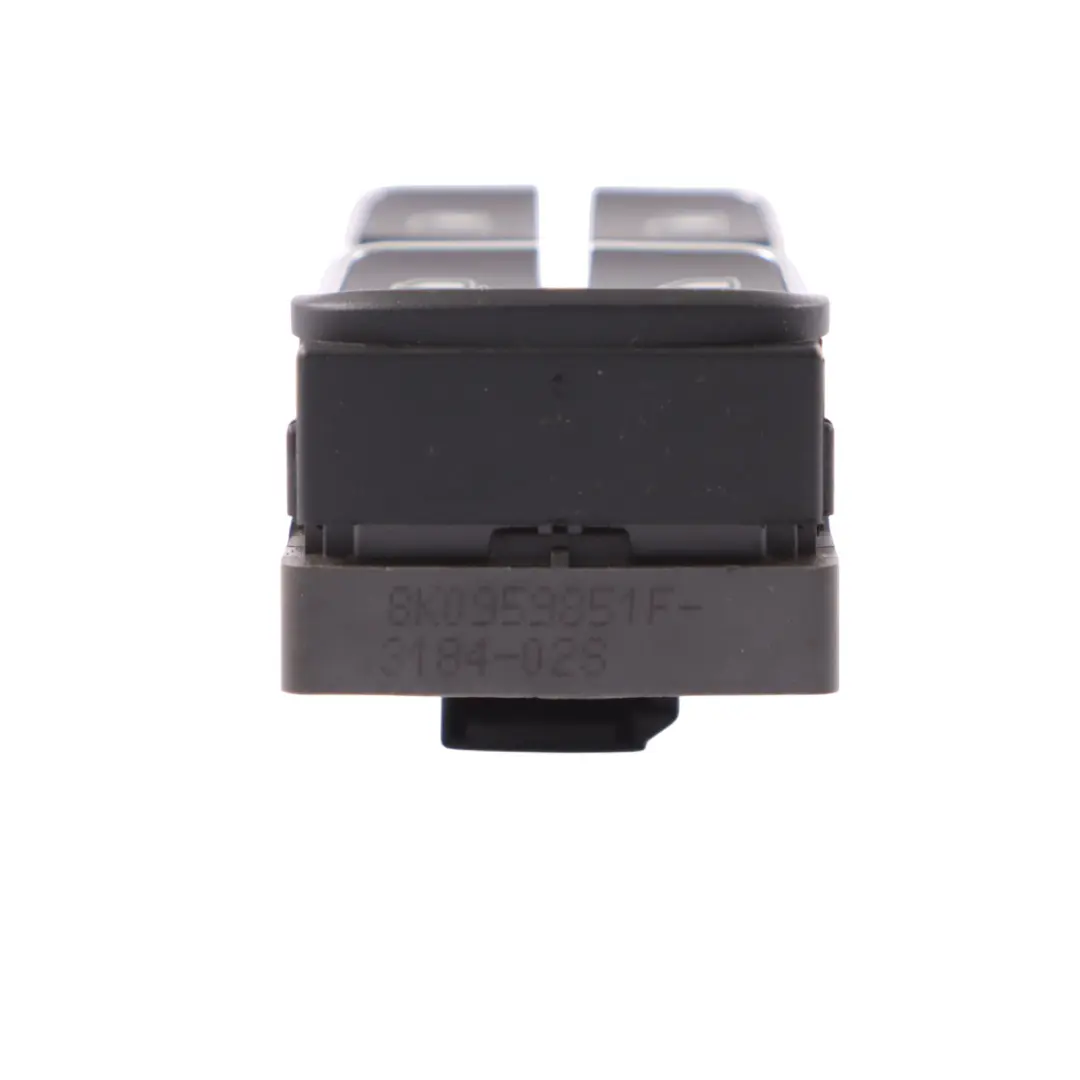  Fensterheberschalter Audi Q5 8R A4 B8 Fahrerseite Steuergerät - SKU 8K0959851F - Teilenummer 8K0959851F