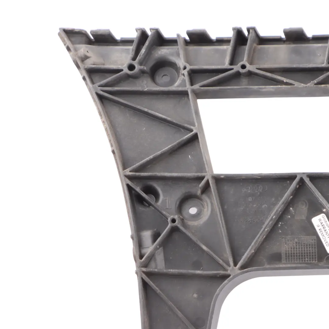 Guide Rail Bumper Bracket Left N/S Carrier Support to Audi A4 B8 Rear with Part number 8K5807453 Audi A4 B8 Rear Guide Rail Bumper Bracket Left N/S Carrier Support - SKU 8K5807453 - Part number 8K5807453