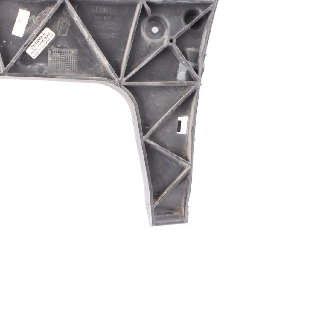 Audi A4 B8 Stoßstangen Hinten Führungs Schiene Rechts außen Träger - SKU 8K5807454 - Teilenummer 8K5807454