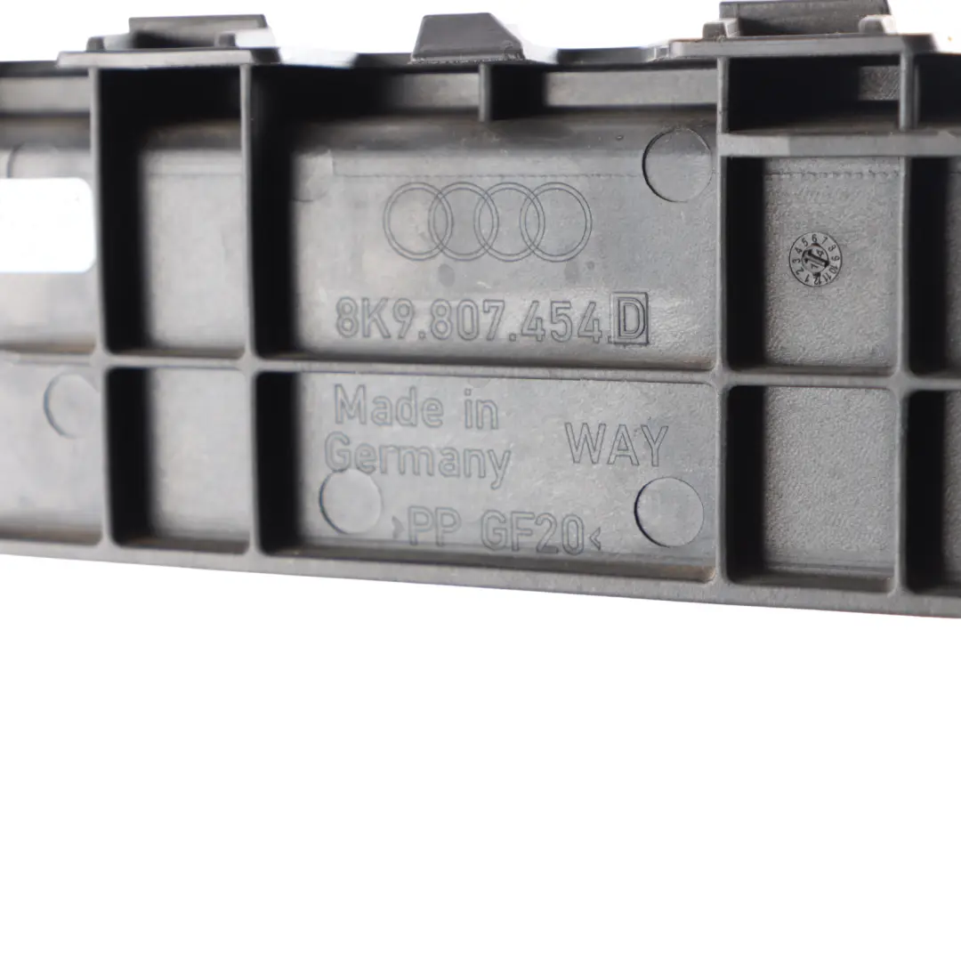 Bumper Bracket Right O/S Carrier Holder Mount to Audi RS4 B8 Rear with Part number 8K9807454D Audi RS4 B8 Rear Bumper Bracket Right O/S Carrier Holder Mount - SKU 8K9807454D - Part number 8K9807454D