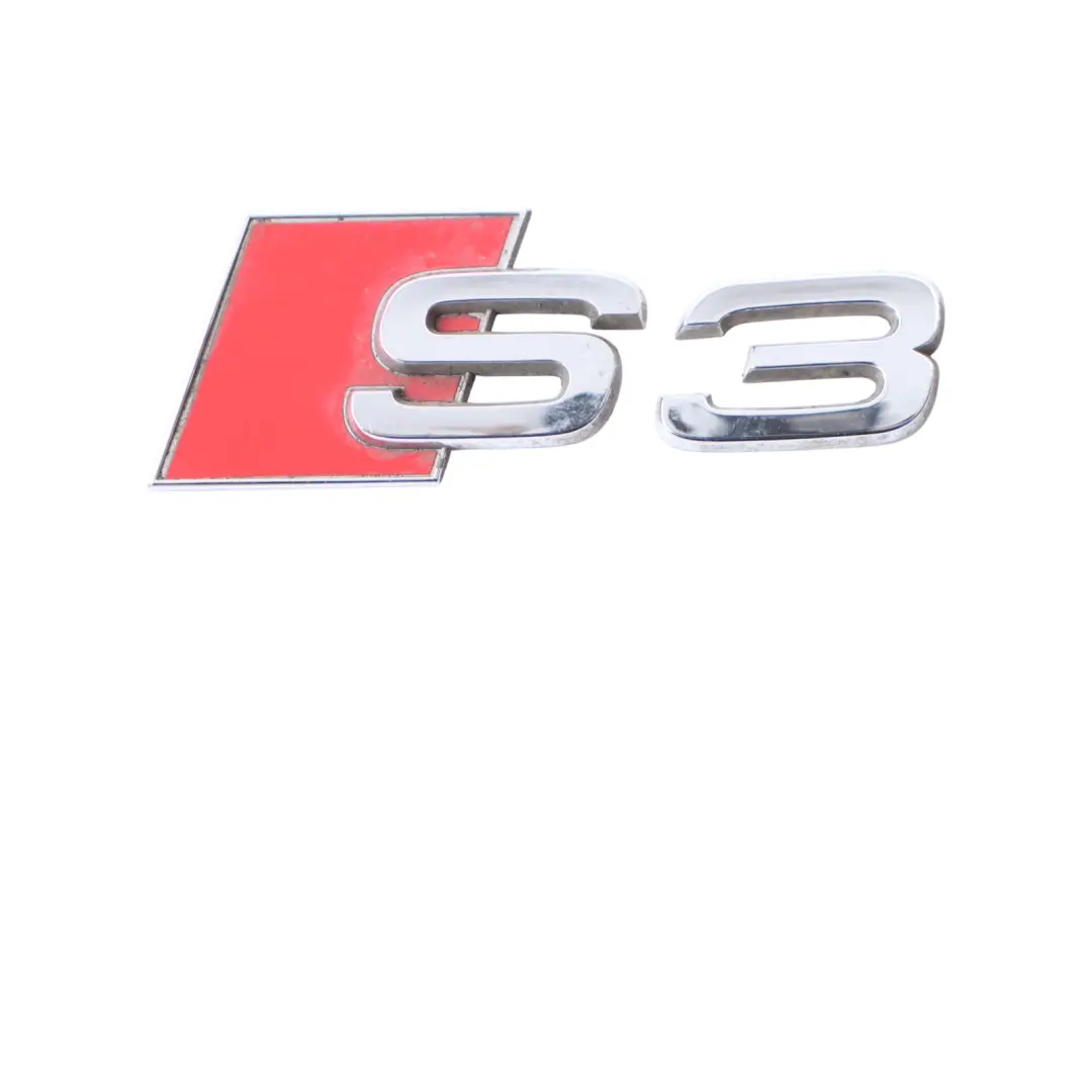 Trunk Rear Badge Emblem Logo Lettering to Audi A3 S3 8V Tailgate with Part number 8L0853735 Audi A3 S3 8V Tailgate Trunk Rear Badge Emblem Logo Lettering - SKU 8L0853735 - Part number 8L0853735
