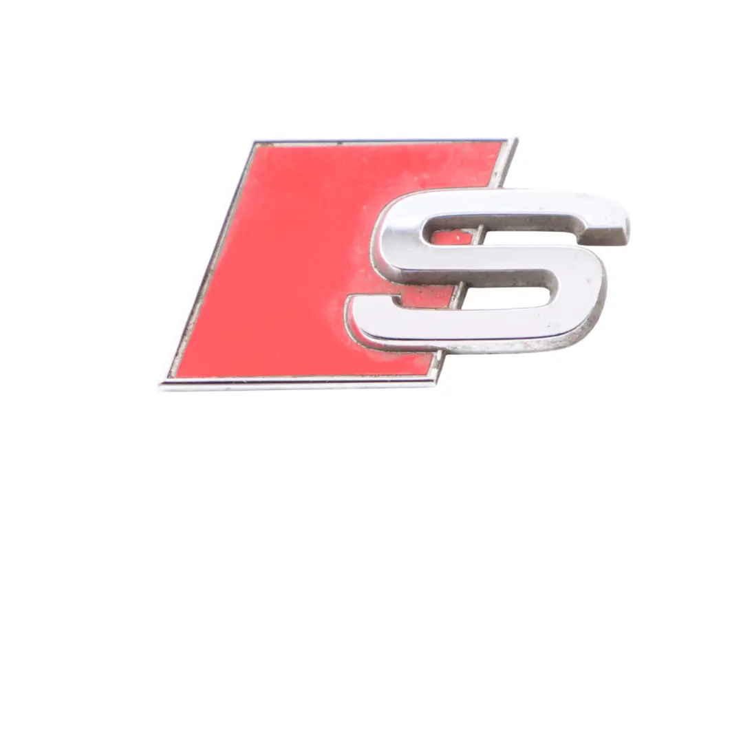 Audi A3 S3 8V Emblema Placa De Identificación Para Portón Trasero - SKU 8L0853735 - Número de pieza 8L0853735