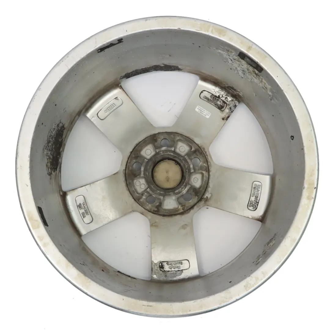 Alloy Rim 17" 7,5J ET:56 to Audi A3 8P Silver Wheel with Part number 8P0601025AL Audi A3 8P Silver Wheel Alloy Rim 17" 7,5J ET:56 - SKU 8P0601025AL-4 - Part number 8P0601025AL